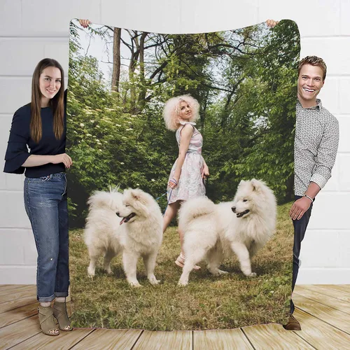 Miniatura 6 de Manta de foto individual personalizada, manta de fotos personalizada para mascotas, manta de forro polar para mascotas, manta personalizada