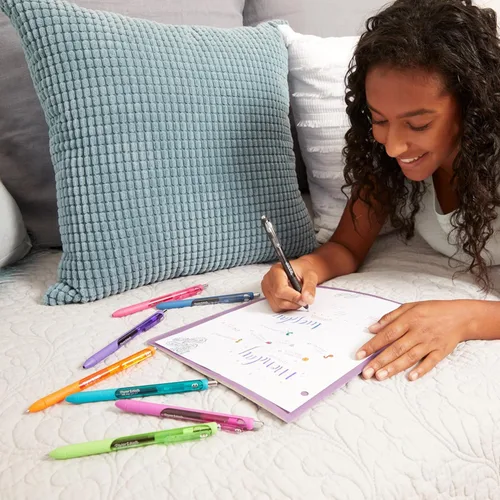 Miniatura 8 de Paper Mate Bolígrafos de gel coloridos - Bolígrafos de gel InkJoy de punta media (0.7 mm). Perfectos para escritura y bocetos de colores vibrantes