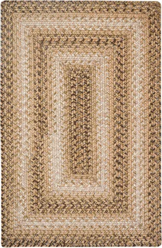 Miniatura 23 de Alfombra ovalada trenzada gris humo de 20 x 30 pulgadas, lavable para interiores y exteriores, decoración campestre para cocinas y entradas