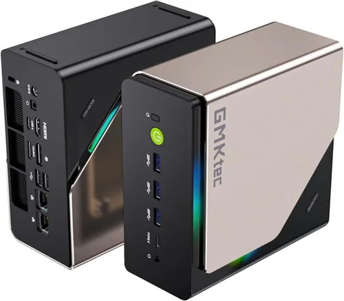Miniatura 13 de GMKtec K15 AI Mini PC Oculink Intel Ultra 5 125U Procesador 32GB DDR5 512GB SSD, computadora de escritorio AI Boost, 3X M.2 2280 expansión