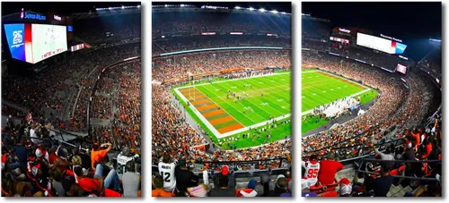 Miniatura 12 de Lienzo grande para pared, cuadro de fútbol americano Paul Brown, arte de pared para decoración de pared del hogar, pósteres de estadio deportivo