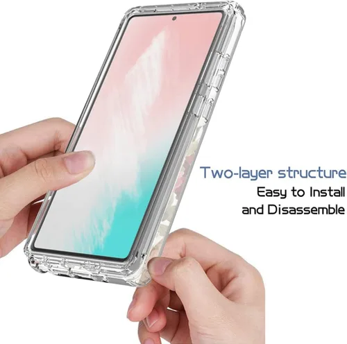 Miniatura 4 de Funda para Galaxy Note 20 5G/Samsung Note 20 SM-N981U con protector de pantalla de vidrio templado, funda protectora de cuerpo completo