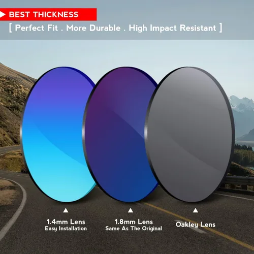 Miniatura 6 de OOWLIT Lentes de repuesto compatibles con Oakley Hijinx Sunglass