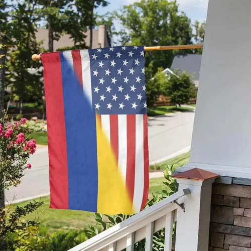 Miniatura 25 de Bandera de las Bahamas de Estados Unidos para el jardín, 12 x 18 pulgadas, pancartas verticales, cartel de doble cara para decoración del hogar