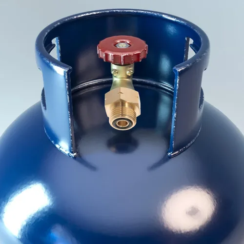 Miniatura 3 de Adaptador de botella de gas de 4 piezas, convertidor profesional de tanque de propano para un fácil llenado compatible con cilindros de gas europeos