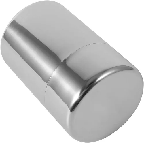 Miniatura 8 de Yosoo Health Gear Recipiente de acero de lata de té con tapa, latas de té de acero inoxidable para té suelto, recipientes de metal con tapa de sello