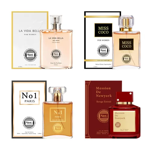 Miniatura 16 de Hybrid & Company Mujer 4 unids Belleza Rosa Cambio París Mujeres Romántico Pour Femme Perfume Natural Spray Fresco Fragancia