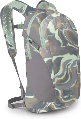 Miniatura 19 de Osprey Daylite - Mochila para viajes diarios, ligera, con funda para laptop, bolsillos para botellas Magma Marrón/Tungsteno