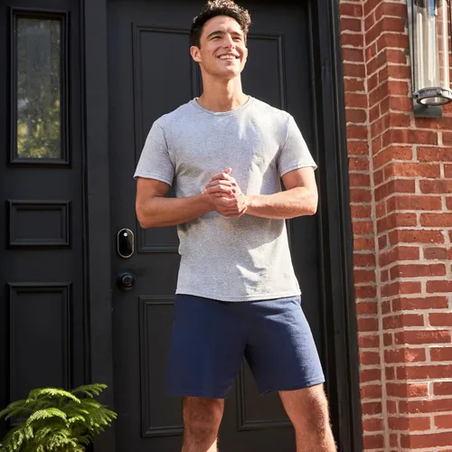 Miniatura 5 de Hanes - Pantalón corto de jersey con bolsillo para hombre