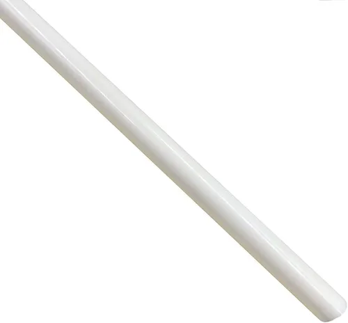 Varillas de cerámica: las varillas de cerámica de alúmina tienen una superficie lisa resistente a la corrosión, 1 unidad de 3.937 in, diámetro de