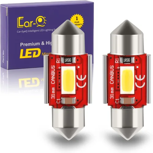 Miniatura 15 de Focos LED Festoon DE3175 DE3021 de 1.220 in, mapa interior, cúpula, maletero, luces de lectura, blanco de 6000 K, DE3022 3022 3021, 480 lúmenes