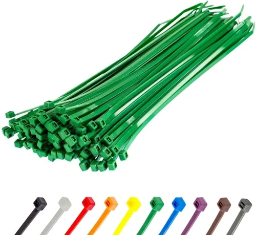 Miniatura 107 de GTSE - Paquete de 100 bridas con cremallera de 20.3 cm, color plateado/gris, 8.06 kg de resistencia, bridas de nailon grises resistentes a los rayos