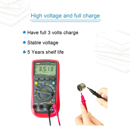 Miniatura 5 de SURPOWER CR1/3N 3V Batería de litio, paquete de 10 unidades 【5 años de garantía】