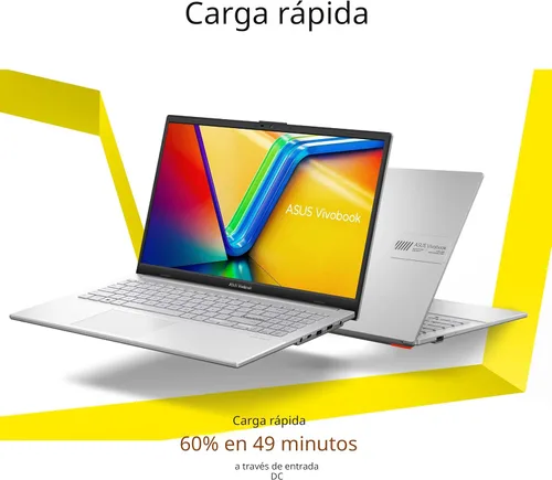 Miniatura 4 de ASUS Vivobook Go - Portátil delgado de 15.6 pulgadas, AMD Ryzen 5 7520U, 8 GB, 512 GB, Windows 11 Home, Plata Cool, durabilidad de grado militar