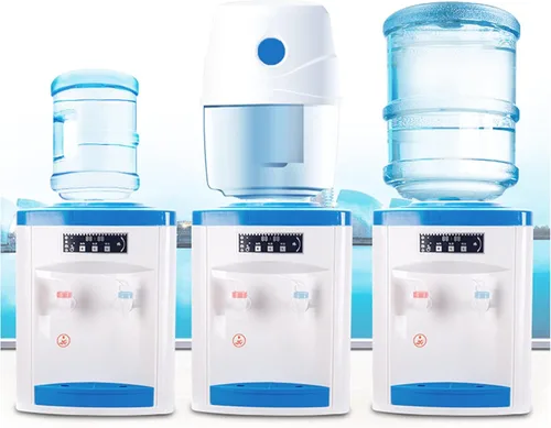 Miniatura 4 de Dispensador de enfriador de agua para encimera de carga superior fría/caliente, dispensador de agua eléctrico independiente montado en la parte