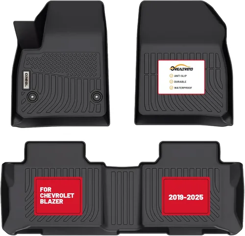 orealtrend Alfombrillas de repuesto para Chevrolet Chevy Blazer (no para vehículos eléctricos y Trailblazer) 2019-2025 para todo tipo de clima,