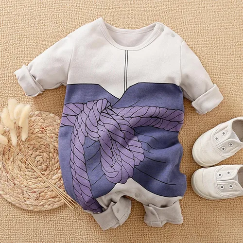 Miniatura 2 de Lindo mameluco de anime para bebé niño y niña, mameluco para Halloween, cosplay, ropa