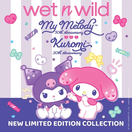 Miniatura 3 de wet n wild Bolsa de maquillaje My Melody and Kuromi