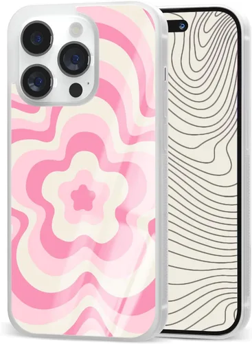 Miniatura 9 de Fundas de teléfono con estampado de flores Kawaii para niñas estéticas iPhone 11 12 13 14 Pro Max Plus Mini X 7 8 SE, Samsung A02 A10 A13 A42 A51