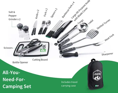 Miniatura 4 de Pak Camping utensilios de cocina, Camping Cookware, Camping Cookware, Camping utensilios de cocina, Camping utensilios de cocina, Camping utensilios