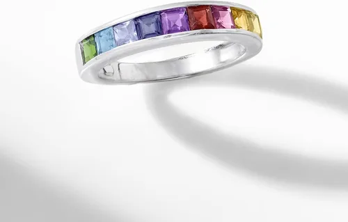 Miniatura 4 de Ross-Simons 0.90 ct. t.w. Multi-Gemstone Ring in Sterling Silver