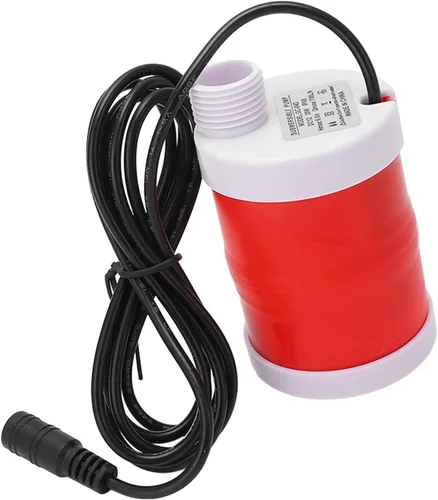 Miniatura 9 de Bomba sumergible sin escobillas de 12V 20W DC, bomba inteligente de filtro de bajo ruido de alta elevación, para pecera, suministro de agua, camping