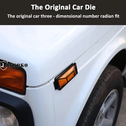 Miniatura 3 de YIWANG Cubierta de red de protección para faros delanteros de coche Lada NIVA cubierta de lámpara trasera y accesorios exteriores