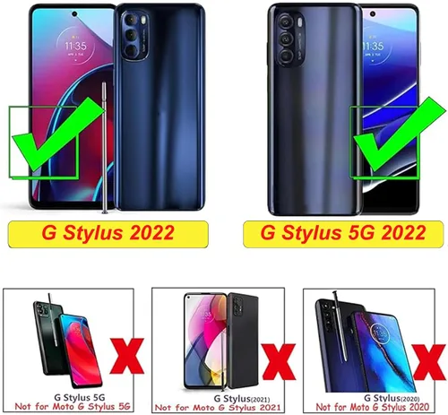 Miniatura 3 de Lápiz óptico para Moto G Stylus 2022, repuesto para Motorola Moto G Stylus 5G (2022) XT2215 All Verison Touch Stylus S Pen (azul)