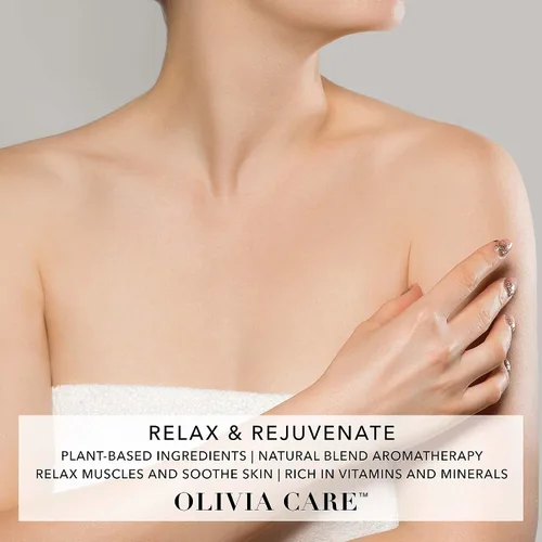 Miniatura 3 de Olivia Care Epsom - Sales de baño con tomillo de lavanda, terapéuticas, alivian el estrés y relajan los músculos. Exfolia, rejuvenece, calmante