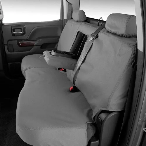 Miniatura 4 de Covercraft Fundas de asiento personalizadas de Polycotton SeatSaver Compatible con Ford F-150 2019-2020, F-250/F-350/F-450/F-550 2019-2022 1st