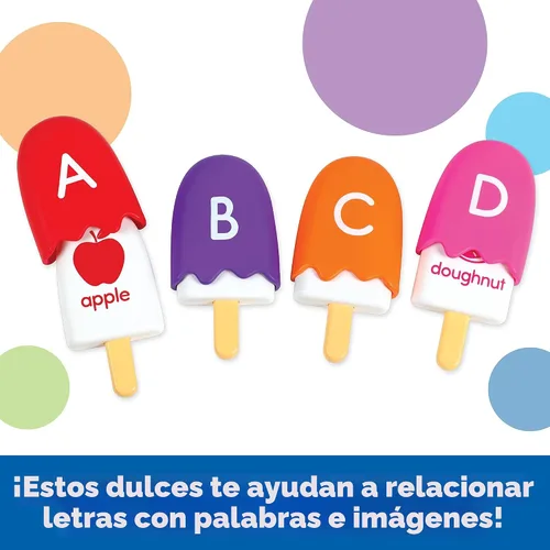 Miniatura 2 de Learning Resources Mini ABC Pops - Juguetes del alfabeto, rompecabezas ABC, juegos de fonética para niños pequeños, juguetes de motricidad fina