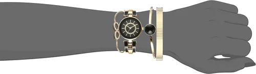 Miniatura 4 de Anne Klein - Reloj de brazalete para mujer con cristales de Swarovski y malla acentuada