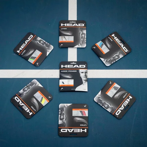 Miniatura 3 de HEAD Hawk Touch - Juego de cuerdas de raqueta de tenis de 40 pies - Cuerda de raqueta monofilamento