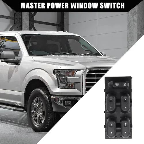 Miniatura 3 de NO.5L1Z-14529-AA/5L1Z-14529-BA/Master - Interruptor de ventana eléctrica para Ford F-150 2004-2008 para Lincoln Mark LT 2006-2007, interruptor