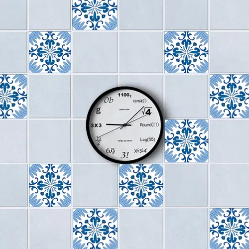Miniatura 6 de 15 calcomanías autoadhesivas para azulejos, calcomanías de pared para salpicaduras de pared para cocina, sala de estar, baño, calcomanías de pared