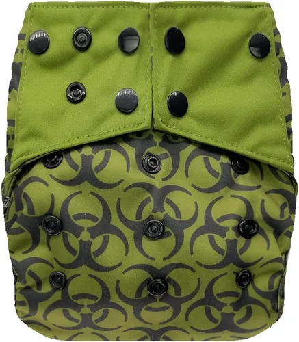 Miniatura 15 de Cubierta impermeable reutilizable para pañales: para pañales de tela preplegados, planos, ajustados o insertos (átomo)