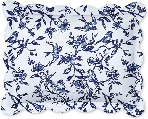 Miniatura 31 de BrylaneHome Almohada cuadrada Florence - Flor antigua