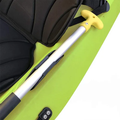 Miniatura 7 de Clips de soporte para remo de kayak (incluyendo tornillos), clip universal para remo de kayak montado en cubierta y clip de red de pesca