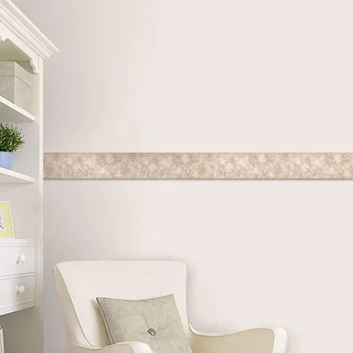 Miniatura 3 de CONCORD WALLCOVERINGS ™ Papel Pintado Frontera Floral Patrón Flores Hojas Para Dormitorio Sala De Estar, Beige, 15 pies Por 7 in KH5897B Beige