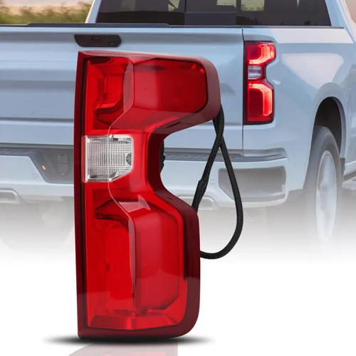 Miniatura 12 de Conjunto de luz trasera compatible con Chevy Equinox 2016 2017 tipo halógeno luz trasera lámpara de freno trasera izquierda lado del conductor