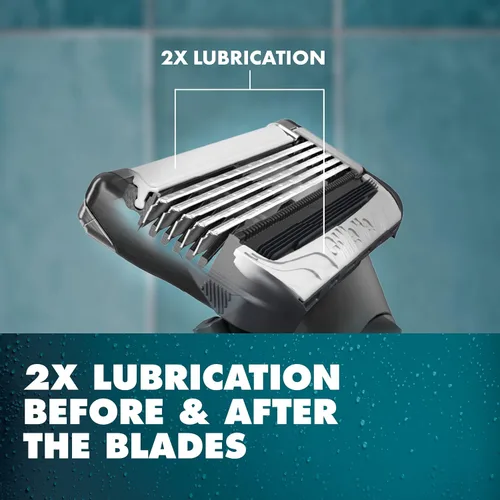 Miniatura 4 de Gillette Maquinilla de afeitar íntima para hombres, maquinilla de afeitar púbica para hombre para el paisaje, suave y fácil de usar, diseñada