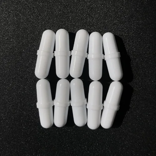 Miniatura 7 de Barras de agitación magnéticas, 10 unidades de PTFE agitador magnético mezclador mezclador de bar, 0.8 pulgadas / 0.8 pulgadas barra mezcladora