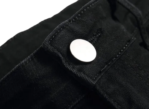 Miniatura 6 de Jeans rasgados para hombre, ajustados, elásticos, desgastados, cómodos, de moda