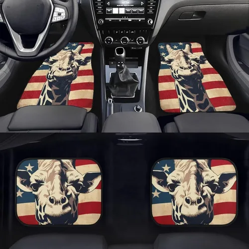 Miniatura 13 de 4 alfombrillas delanteras y traseras para automóvil, SUV, furgoneta y camión, protección de suelo para todo tipo de clima, juego de accesorios