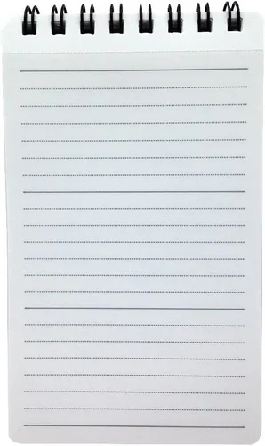 Miniatura 2 de Maruman B7 N192A Memo Nemosine Horizontal Ruled, Juego de 10