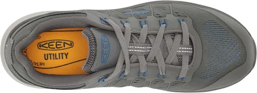 Miniatura 5 de KEEN Utility Zapatillas de trabajo industriales Vista Energy de baja altura con punta compuesta para hombre, Steel GreyBaleine Blue, 9