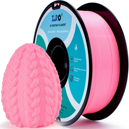 Miniatura 28 de ZIRO Filamento PLA fluorescente de 0.069 pulgadas, luminoso solo por luz UV, filamento de impresora 3D de efecto brillante, carrete de 2.2 libras