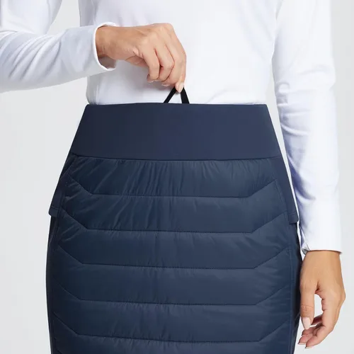 Miniatura 5 de BALEAF Falda acolchada de 17 pulgadas para mujer, ligera, aislada, cálida, para nieve, senderismo, correr, golf, al aire libre