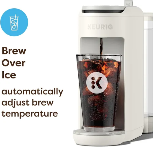 Miniatura 3 de Keurig K-Mini Mate Plus - Cafetera de cápsulas K-Cup de una sola porción, compacta, 3 tamaños de taza, con características de botón fuerte, depósito