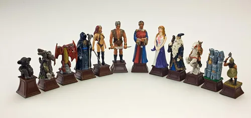 Miniatura 2 de Sunnywood Juego de ajedrez bueno contra mal